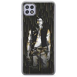 ERT GROUP mobile phone case for Samsung A22 5G original and officially Licensed Star Wars pattern Han Solo 002 optimally adapted to the shape of the mobile phone, case made of TPU