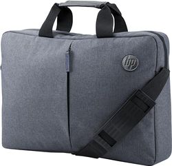 HP Essential 15.6 Inch (39.6 cm) Grey TopLoad Briefcase Messenger Bag for Laptop/Chromebook/Mac