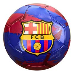 Icon Sports FC Barcelona Ballon de Football Bleu Marine Taille 5