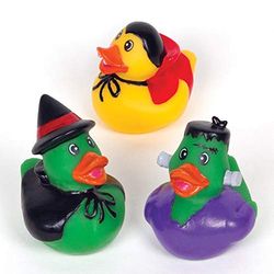 Baker Ross AW941 - Patos de Goma (4 Unidades), diseño de Espeluznante