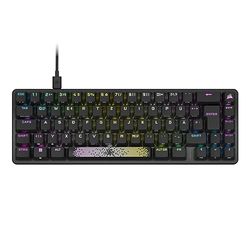 Corsair K65 Pro Mini Gaming Tastatur - 65% Optisch-mechanische Gaming-Tastatur RGB-LED-Hintergrundbeleuchtung