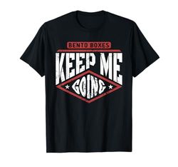 Keep Me Going Bento Boxes Motivazione Maglietta