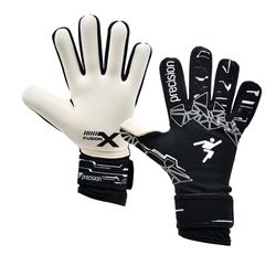 Precision Fusion X Pro Lite Giga - Guanti da portiere per adulti, colore: nero, 8,5