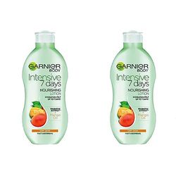 Garnier Body Intensive 7 Days Nourishing Body Lotion, Mango, 400 Ml, Pack Of 2