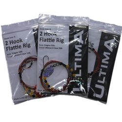 Ultima Flattie Rig - 2 haken - maat 2