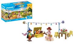 PLAYMOBIL 71451 Verkleedfeest, verkleden als een engel, cowboy, prinses en meer, met veel accessoires, fantasierijk rollenspel, speelgoed voor kinderen vanaf 4 jaar