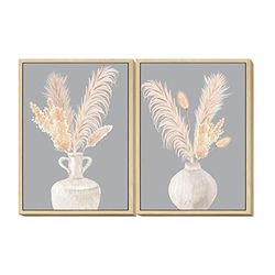 DKD Home Decor Vaas 50 x 4 x 70 cm (2 stuks)