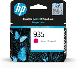 HP 935 Magenta, C2P21AE, Cartuccia Originale HP da 400 Pagine, Compatibile con Stampanti HP OfficeJet 6820; OfficeJet Pro 6230 e 6830, Standard