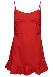 Superdry Vintage Cami Mini Dress W8011313A Drop Kick Red 12 Mujer
