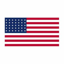Mil-Tec Unisex - Adulte Drapeau Usa Bannière étoilée (48 étoiles), taille unique