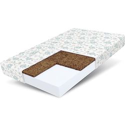 FDM Calm Materasso 80 x 160 cm, in schiuma fredda per bambini, altezza 10 cm, grado di durezza H3 H4 Öko-Tex, adatto alle persone allergiche, rivestimento lavabile in fibra di cocco