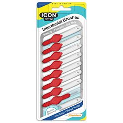 ICON OPTIM Interdentale Borstel XXFine Rood (Pack 8)