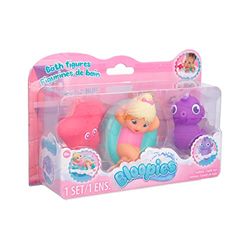 BLOOPIES Figuras de baño | Muñeca Mimi con su Estrella y Caballito de mar; Lanzan Agua - Juguete Regalo para niños y niñas