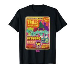 DreamWorks Trolls Band Together Brozone Magazine Cover Camiseta