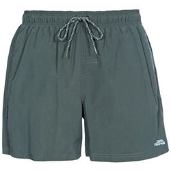 Trespass Luena - Pantaloncini da Uomo con Rete Interna, Uomo, Pantaloncini con Interno in Rete, MABTSHN10002_OLIS, Oliva, S