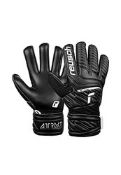 Reusch Attrakt Solid Junior Voetbalhandschoenen voor kinderen met buitennaadconstructie voor alle veldoppervlakken