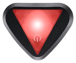 uvex Plug-in LED XB047 luz, compatível com uvex stiva/stivo, luz fixa ou intermitente, Black-Red, One Size