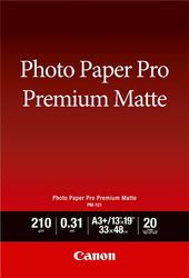 Canon PM-101 Papier Photo Premium Mat Format A3+ (20 feuilles) couleurs divers papier a3+
