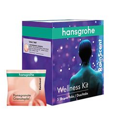 hansgrohe RainScent Kit benessere melograno (pacco da 5 tavolette doccia), 21143000