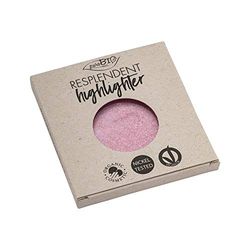 puroBIO Iluminador facial, rosa 02 recambio 9g, 5,6 cm*6,5 cm*2 cm