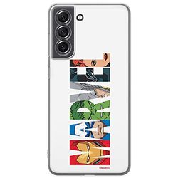 ERT GROUP mobiltelefonfodral för Samsung S21 FE originalt och officiellt licensierat Marvel mönster 011 optimalt anpassad till formen på mobiltelefonen, fodral tillverkad av TPU-plast