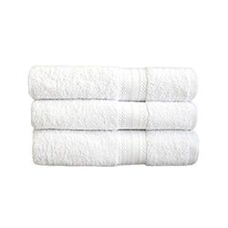 García de Pou 143.19 - Asciugamano per lavabo, in cotone, 500 g/m2, 50 x 100 cm, 48 pezzi, colore: bianco