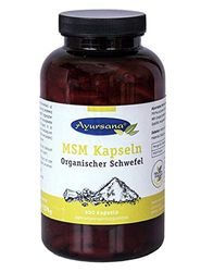 AYURSANA MSM 800mg. 300cap, Negro, Estandar