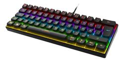 DELTACO Gaming Compatibile Mini meccanismi Tastatur, Content Red Switch, RGB - nero