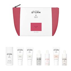 Dr. Barbara Sturm Glow Kit For Women 8 Pc 0.67oz Facial Scrub, 0.67oz Face Mask, 0.33oz Hyaluronic Scrum, 0.67oz Face Cream, 0.33oz Glow Drops, 0.7oz Enzyme Cleanser