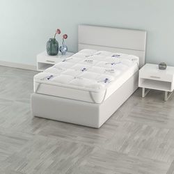 Topper Air Transpirable con Bandas elásticas, 120x195 cm