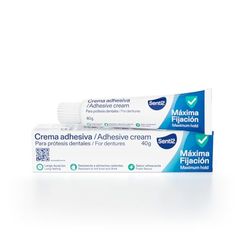 Senti2 Crema Adhesiva extra fuerte para prótesis dentales - 40g