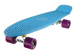 Ridge skateboard Big Brother nickel 69 cm mini cruiser, blå/lila