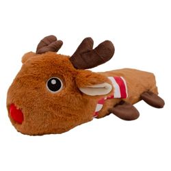 JACK AND VANILLA, Disfraz de Navidad para Perros/Gatos, Cómodo, Lavable, Talla S, Ideal para Fiestas y Eventos Festivos Modelo Reno, para Todas Las Razas