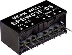 Mean Well SPBW03G-15 DC-converter module 200mA 3W aantal uitgave: 1 x