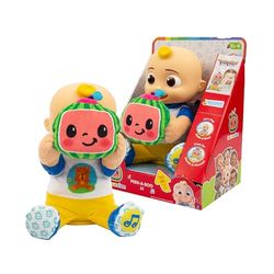 Giochi Preziosi Cocomelon Peek A Boo JJ - JJ en versión Césped de 30 cm con Sonidos y Movimientos motorizados Pr Jugar al bubu Siete Años, para niños a Partir de 2 años, Ccm41000