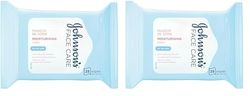 Johnson's Face Care Makeup Moisturising Wipes, Pack of 50 Wipes