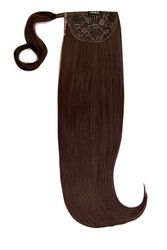 Luxury Gold 22'' 120g Human Hair Pony -2/30 Warm Brunette