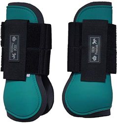HKM HKM Premium Slobkousen/Voetkappen Petrol/Donkergrijs Volbloed