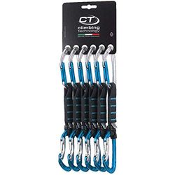 Climbing Technology Aerial Pro Set NY, uniseks, volwassenen, zilver/lichtblauw, 12 cm