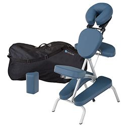 EARTHLITE Vortex Draagbare massagestoel - inklapbaar, compact, stabiel en licht (6,8 kg), incl. transporttas & borstbeenkussen