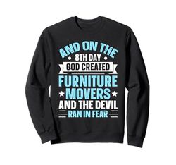 Carrying Furniture Design For Furniture Mover Sweatshirt