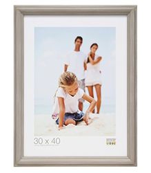 Deknudt Frames Cornice portafoto Dipinta Beige 18 cm x 24 cm, Legno, 18 x 24 cm