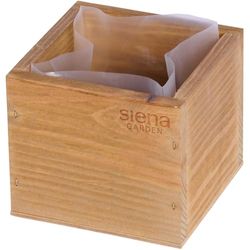 Siena Garden Kweek- en kruidenkubus incl. 1 x 1 liter bronaarde