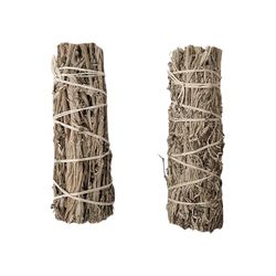 Smudge Stick, Mugwort 4", Pack of 2