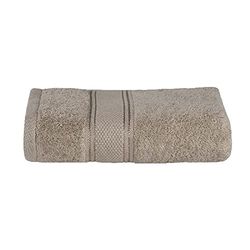 Homemania Serviette Douche - pour Visage, Mains, Bain -Beige en Coton, 90 X 140cm