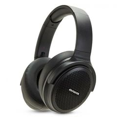 Aiwa HST-250BT Bluetooth On-Ear Headphone with Hyperbass, Black EU