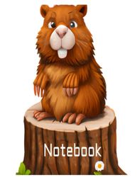 Notebook: Cute Groundhog Day Lined Journal Perfect Gift for Woodchuck Lovers