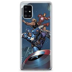 ERT GROUP mobile phone case for Samsung A51 5G original and officially Licensed Marvel pattern Avengers 008 optimally adapted to the shape of the mobile phone, case made of TPU
