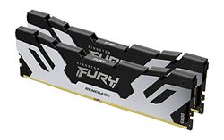Kingston FURY Renegade DDR5 Zilber/Zwart XMP 96GB (2x48GB) 6400MT/s CL32 DIMM Gaming Desktopgeheugen Set van 2 - KF564C32RSK2-96