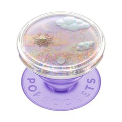 PopSockets PopGrip - Soporte y Agarre para Teléfonos Móviles y Tablets con un PopTop Intercambiable, Tidepool Dreamy Whirl